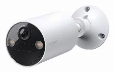Camara Ip Tp-link Tapo C410, Bala, 3 Mp, Wifi, Microsd, Exterior, Blanco, (compatible Panel Solar)